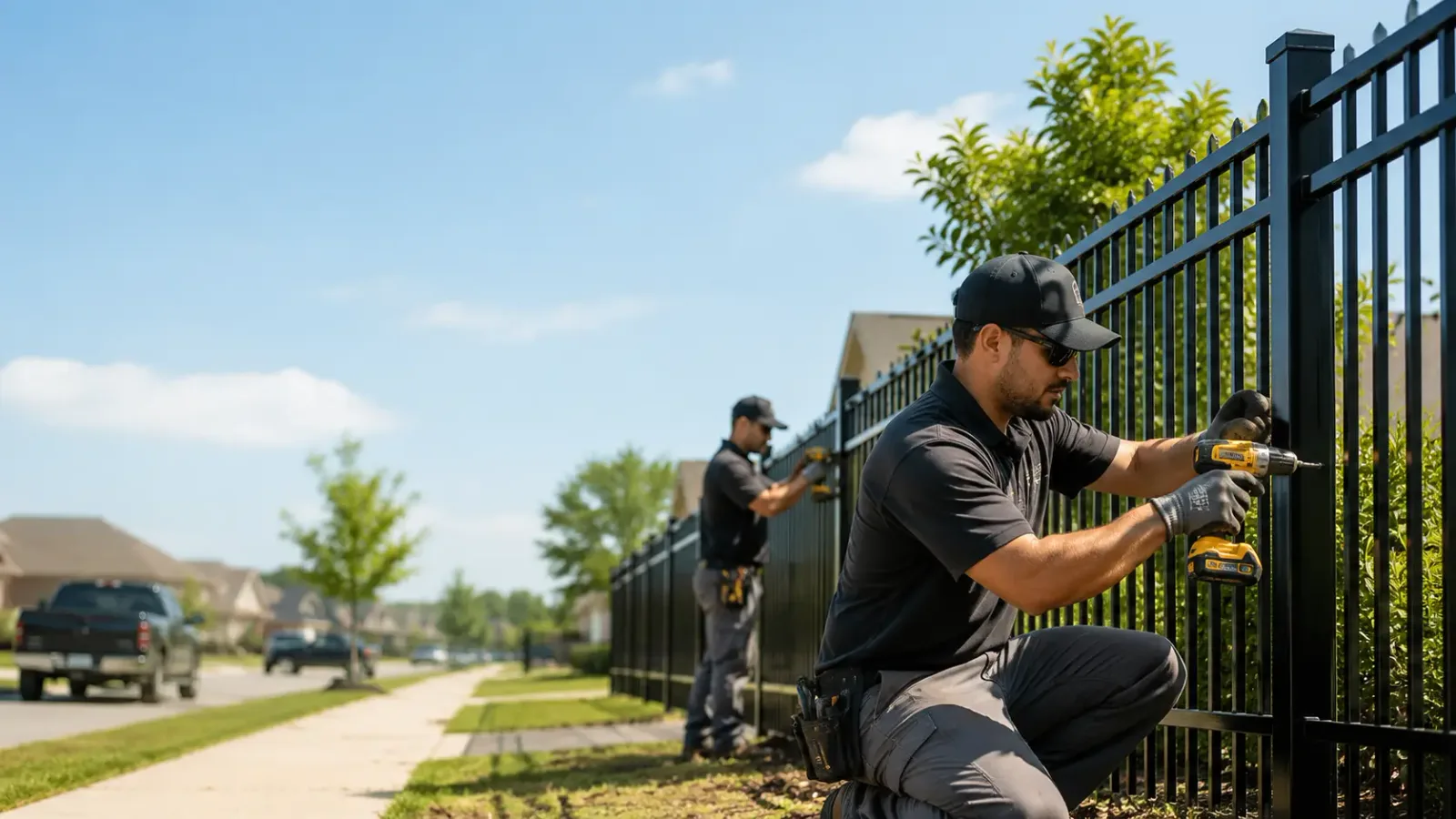 Metal Fence Installation in Spalding, MI